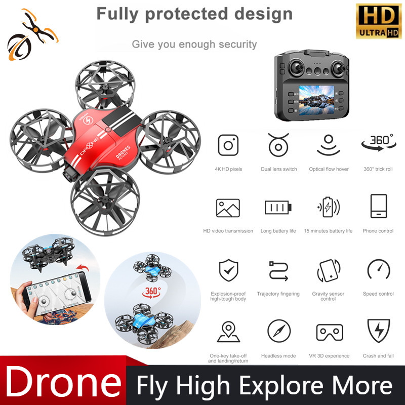 Rc Helicopter Case - Nouveau Mini Drone 812PRO profession HD