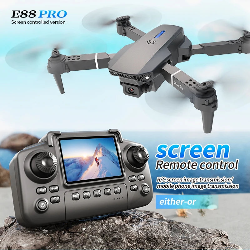 Drone professionnel E88 PRO av - Rc Helicopter Electric avis et prix