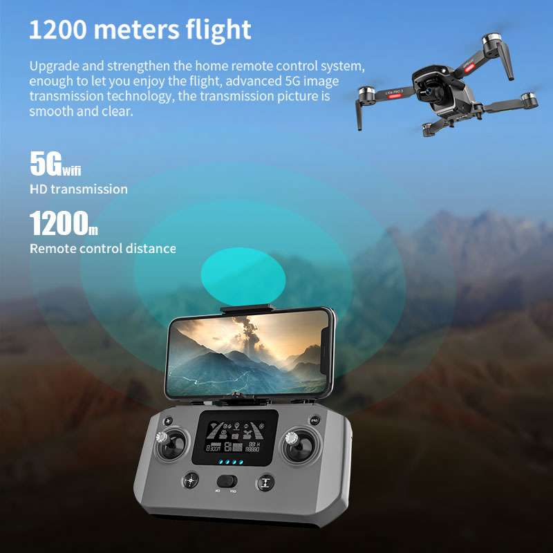 Drone L106 Pro 3 5G WIFI FPV P - Rc Helicopter Electric avis et prix
